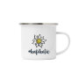 Enamel mug #HAFIHOLIC